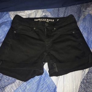Black Low Rise Size 2 Shorts